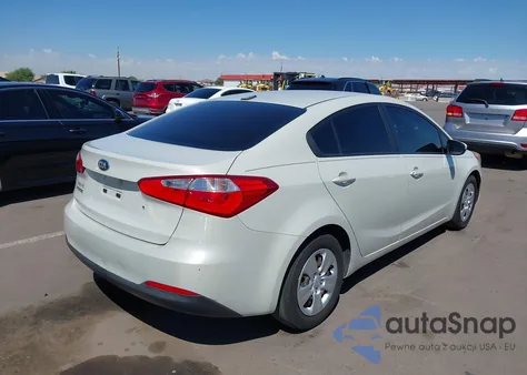 2015 Kia Forte Lx из США, поврежденный, VIN KNAFK4A64F5335396